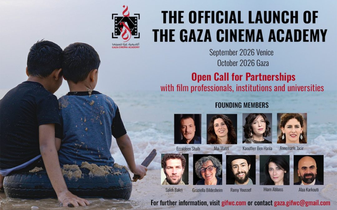 Lighting the Flame to Officially Launch the Gaza Cinema Academy at the Opening of the Festival’s Second Edition